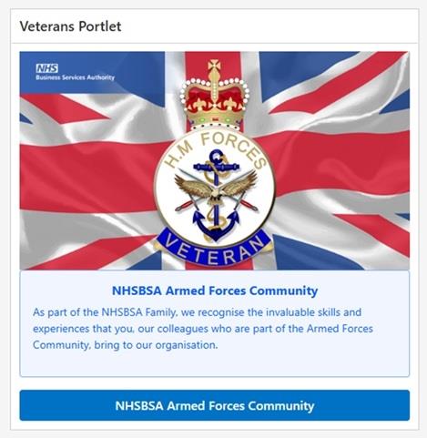 NHSBSA Veterans Portlet 